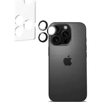 Telefonní příslušenství AlzaGuard Elite Lens Protector pro iPhone 16 Pro / 16 Pro Max černé