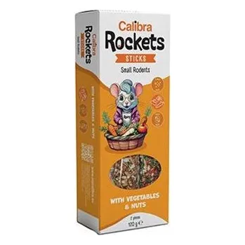 Krmivo pro hlodavce Calibra Rockets Sticks Small rodents Vegeta&Nuts 120g