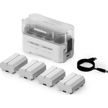 Tilta Portable Charging Station for NP-FZ100 (4 Channel) - Off White