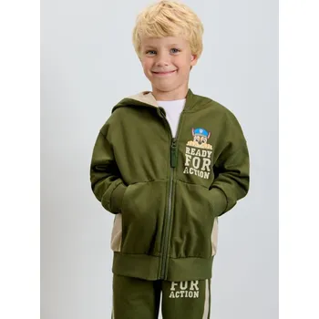 Dětská móda Sinsay - Mikina s kapucí PAW Patrol - khaki - 117FC-87X - 117FC-87X-128
