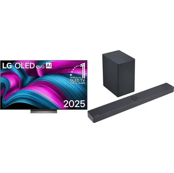 Televizor LG OLED77C56 + soundbar LG SC9S