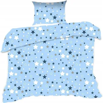 Povlečení Sada povlečení Extrapościel 100 x 135 cm modrá