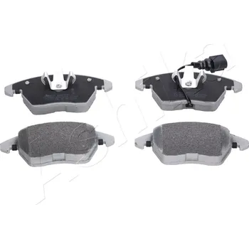 Brzdová destička Sada brzdových destiček, kotoučová brzda ASHIKA 50-00-0047