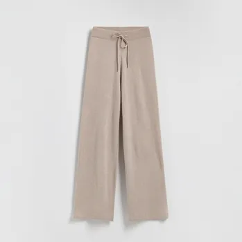 Reserved - LADIES` TROUSERS - béžová - 467GX-08M - 467GX-08M-XS