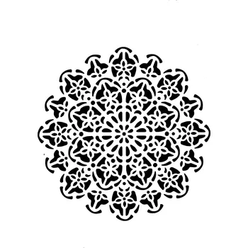 Šablona plastová pro kreativní tvoření - A4 - B17