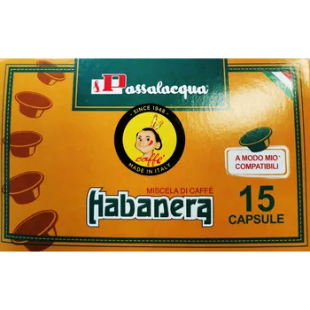Passalacqua HABANERA Kapsle do Lavazza a Modo Mio 15 ks