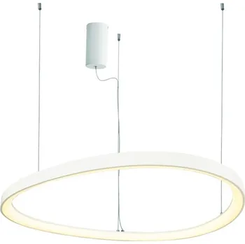 ACA Lighting závěsné svítidlo LED 73W CCT 5800lm HARMONY bílá, hliník IP20 BR97LEDP80WHCCT