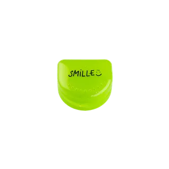 PROFIMED mini schránka na nosiče nebo rovnátka světle zelená s flitry