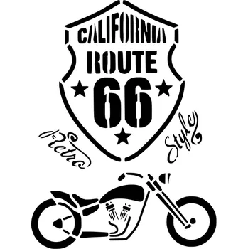 Šablona plastová pro kreativní tvoření - A4 - U193