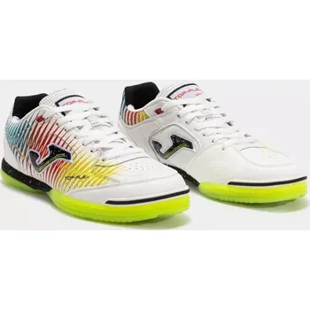 Kopačky Sálovky TOP FLEX 2576 bílá/žlutá/červená