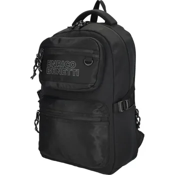 Městský batoh Enrico Benetti batoh ANCHORAGE 48x32x17 cm 17" black 26 litrů