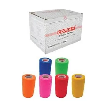 Obinadlo elast. CoPoly 15cm x 4,5m NEON 12ks