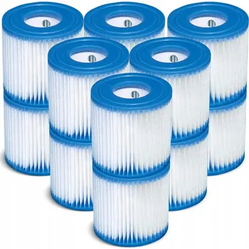 filtrační kartuš Filtr do vířivky SPA typu S1 12 Ks INTEX 29001