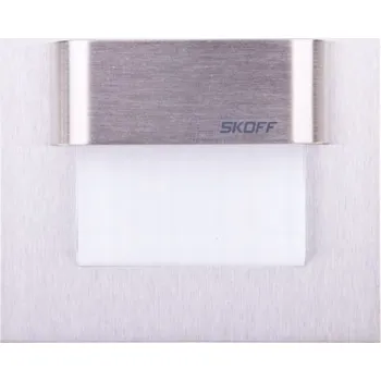 Nástěnné svítidlo Schodišťové svítidlo SKOFF TANGO 0,8 W LED stříbrné IP66