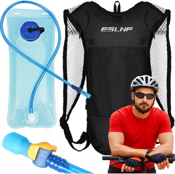 Sportovní batoh Batoh ESLNF Batoh na kolo s vakem 2L 5L černý