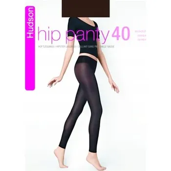Dámské legíny Lehké krycí legíny bokové HUDSON HIP PANTY 40 tmavě hnědé 40-42 M
