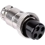 LaskaKit_cz Konektor GX16 16mm - 4 piny, kabel