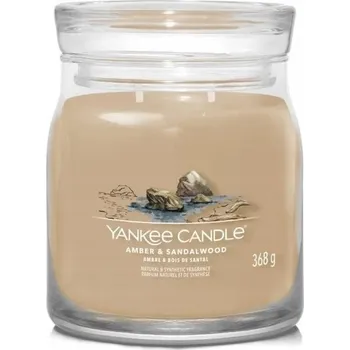 Svíčka Sójová vonná svíčka Amber & Sandalwood Yankee Candle 1 ks