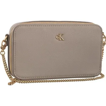 Kabelka Calvin Klein kabelka přes rameno eko kůže béžová