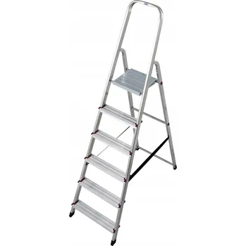Žebřík 6stupňový hliníkový domácí Žebřík Krause Corda