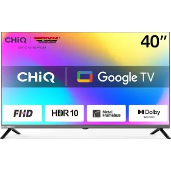 Televizor CHiQ L40M9E TV 40", Full HD, smart, Google TV, Dolby Audio, dbx-tv, HDR 10