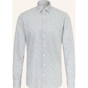 Pánská košile Olymp Pánská Košile Level Five Body Fit, bílá / zelená /...