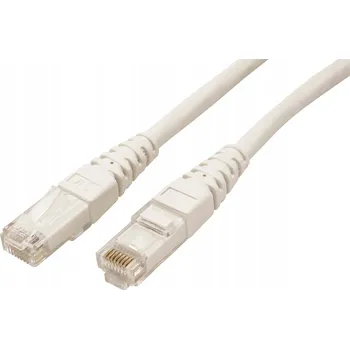 Síťový kabel ROLINE Síťový kabel LAN UTP Cat.6 RJ45 bílý 1,5m