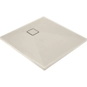 Sprchová vanička Deante CORREO čtvercová sprchová vanička, granit, béžová, 80x80 cm KQR_542B