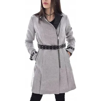 Dámské oblečení Guess dámský kabát šedý klasický velikost XS