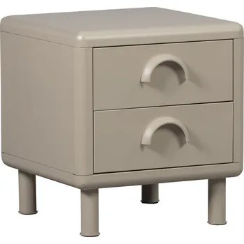 Noční stolek WOOOD Kovový noční stolek Rune 42 x 42 cm