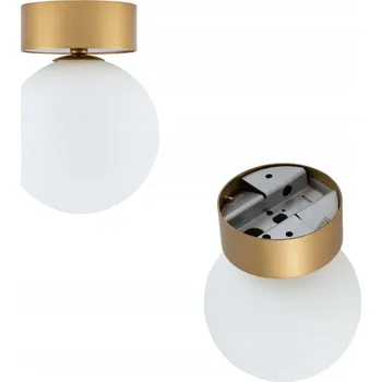 NOWODVORSKI ZLATÝ STROPNÍ SVÍTIDLO MLÉČNÁ KOULE 10623 KIER