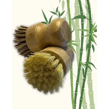 Kartáč na nádobí Bambusový kartáč na nádobí | sisal | mix sisal a palma
