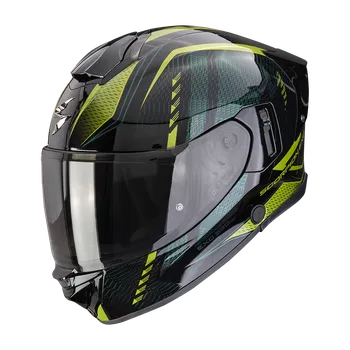 Helma na motorku EXO-530 AIR THERAS černo/zelená XXL (63/64)