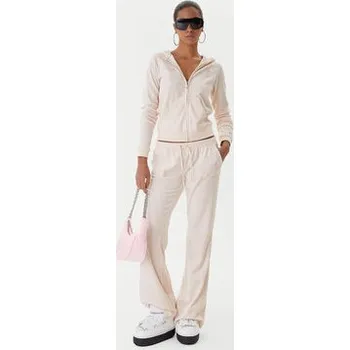 Dámská mikina Juicy Couture Mikina Robyn JCSEBJ007G Růžová Slim Fit XL