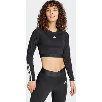 Pánské tričko adidas Funkční tričko Hyperglam Training IN6773 Černá Slim Fit XL