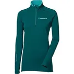 Dámská funkční mikina Progress Tispa Zip Merino Velikost: L / Barva: zelená
