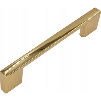 Nábytkové kování Nábytková úchytka zlatý chrom 96 mm kovová úchytka na skříňku zásuvky k nábytku