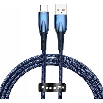 Náhradní díl pro mobilní telefon Kabel Baseus USB - USB typ C 1 m modrý