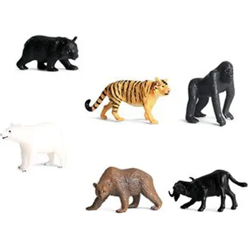 Figurka Rappa Sada divokých zvířat v krabičce 6 ks