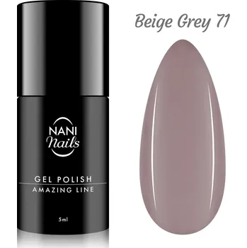 Lak na nehty NANI gel lak Amazing Line 5 ml - Beige Grey