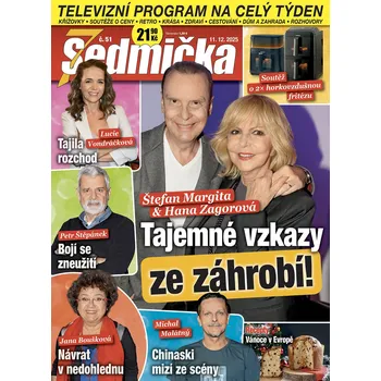 Časopis Sedmička - předplatné časopisu - Roční