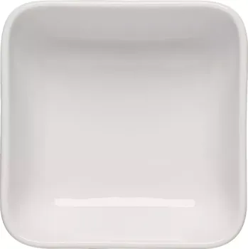 Bauscher System Miska čtvercová, stohovatelná, bílá, objem: 0,26 litru, výška: 41 mm