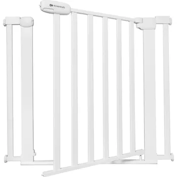 Dětská zábrana KINDERKRAFT Zábrana dětská Lock&Go white