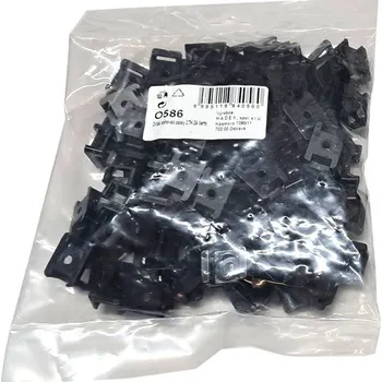 Organizace kabelů Držák stahovací pásky CTH-2A černý, balení 100ks