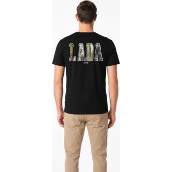 Pánské tričko CityZen - LADA Pánské tričko AGEN černé Mozaika 3XL