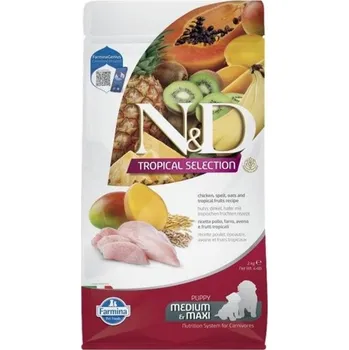 Krmivo pro psa N&D Low Grain Tropical Selection Dog Puppy Medium/Maxi Chicken 2kg