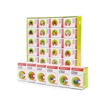 Obinadlo elast. CoPoly 7,5cmx 4,5m MIX POTISK 20ks BOX