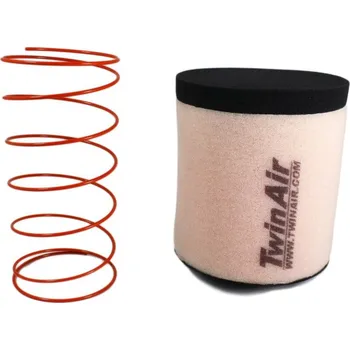 Vzduchový filtr Vzduchový filtr TwinAir 156087P (Flame Retardent) with spring (w/Rub - Dia 63mm)