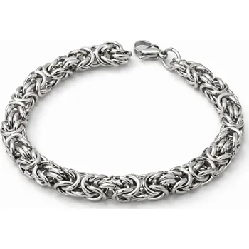 Náramek Ocelový pánský náramek Aranys – masivní pletený design