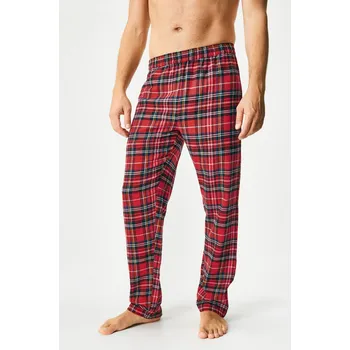 Dámské pyžamo Flanelové pyžamové kalhoty Winter Evenings MEN-A